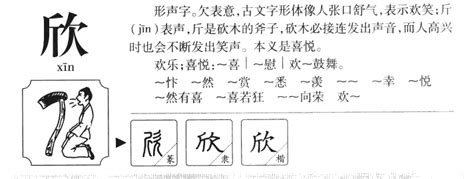 欣的名字